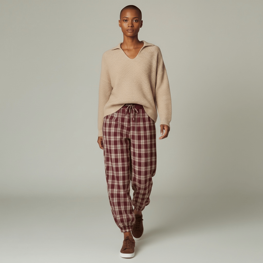 Pantalón cuadros Verona