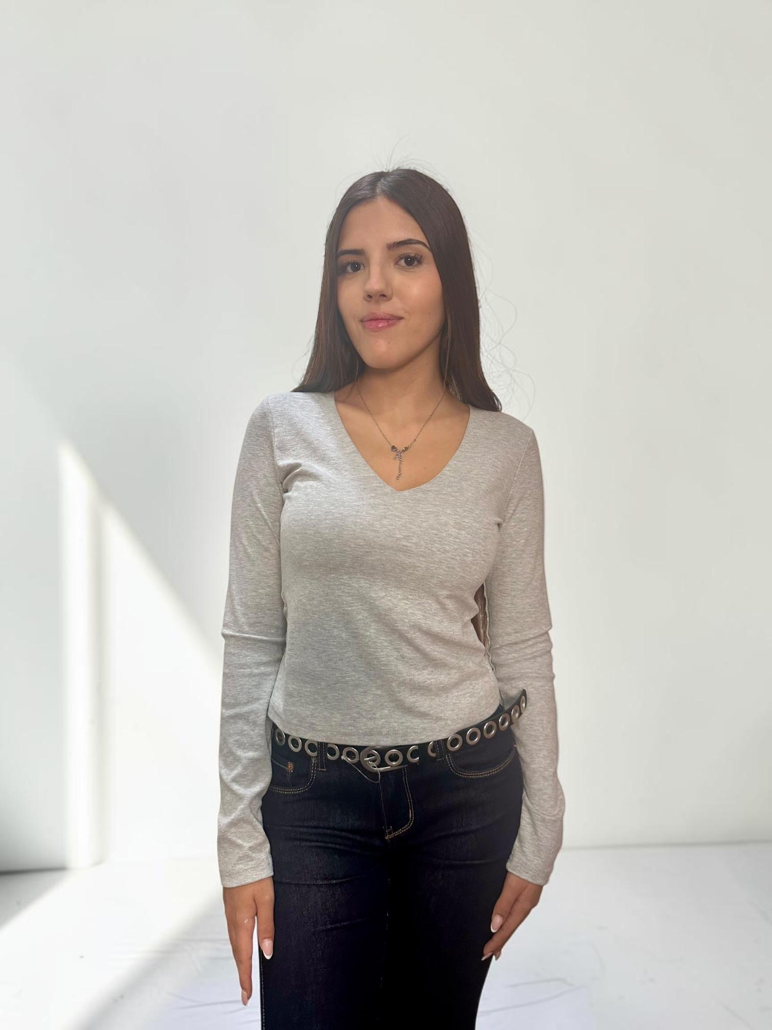 Camiseta básica pico