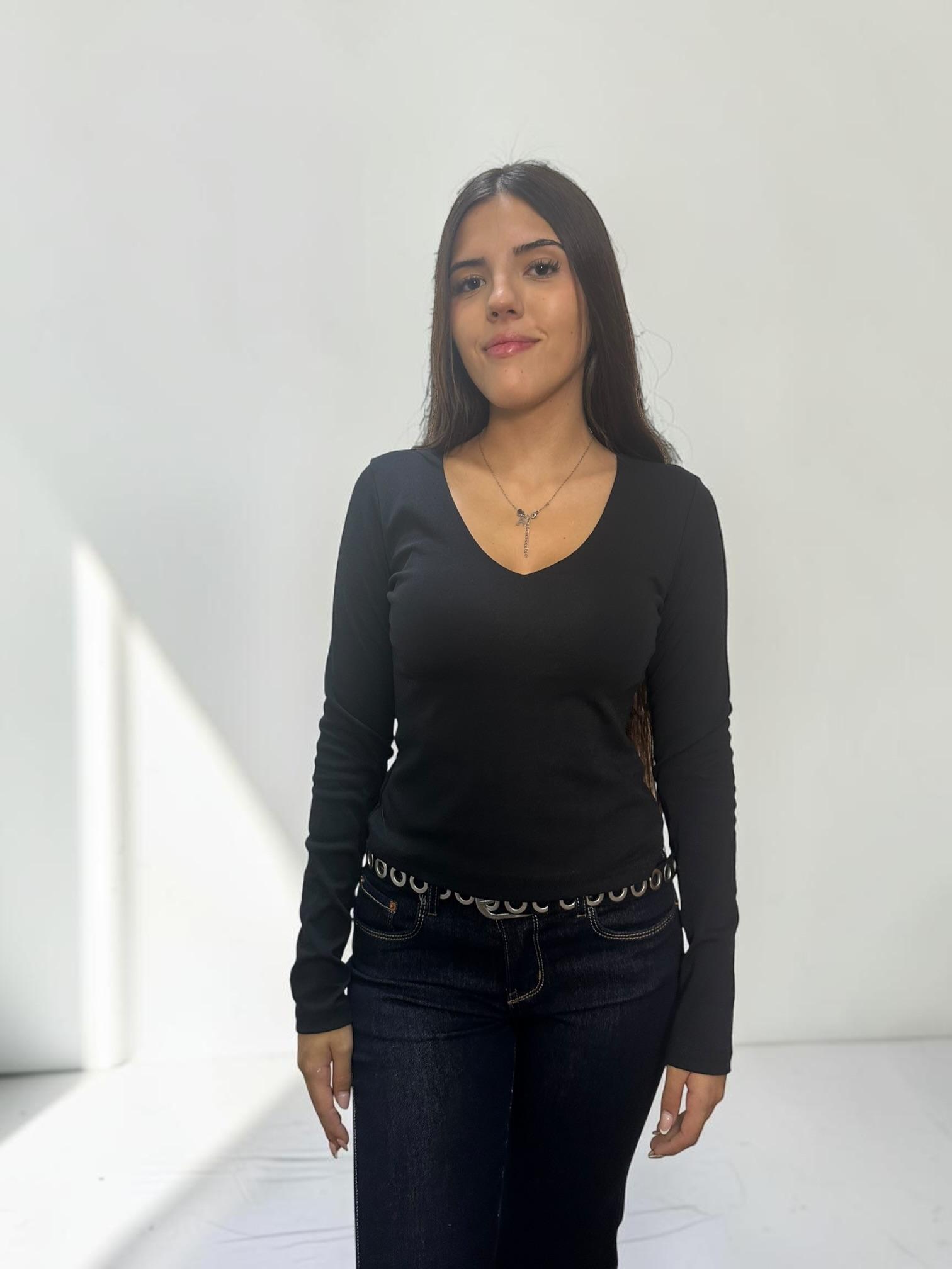 Camiseta básica pico