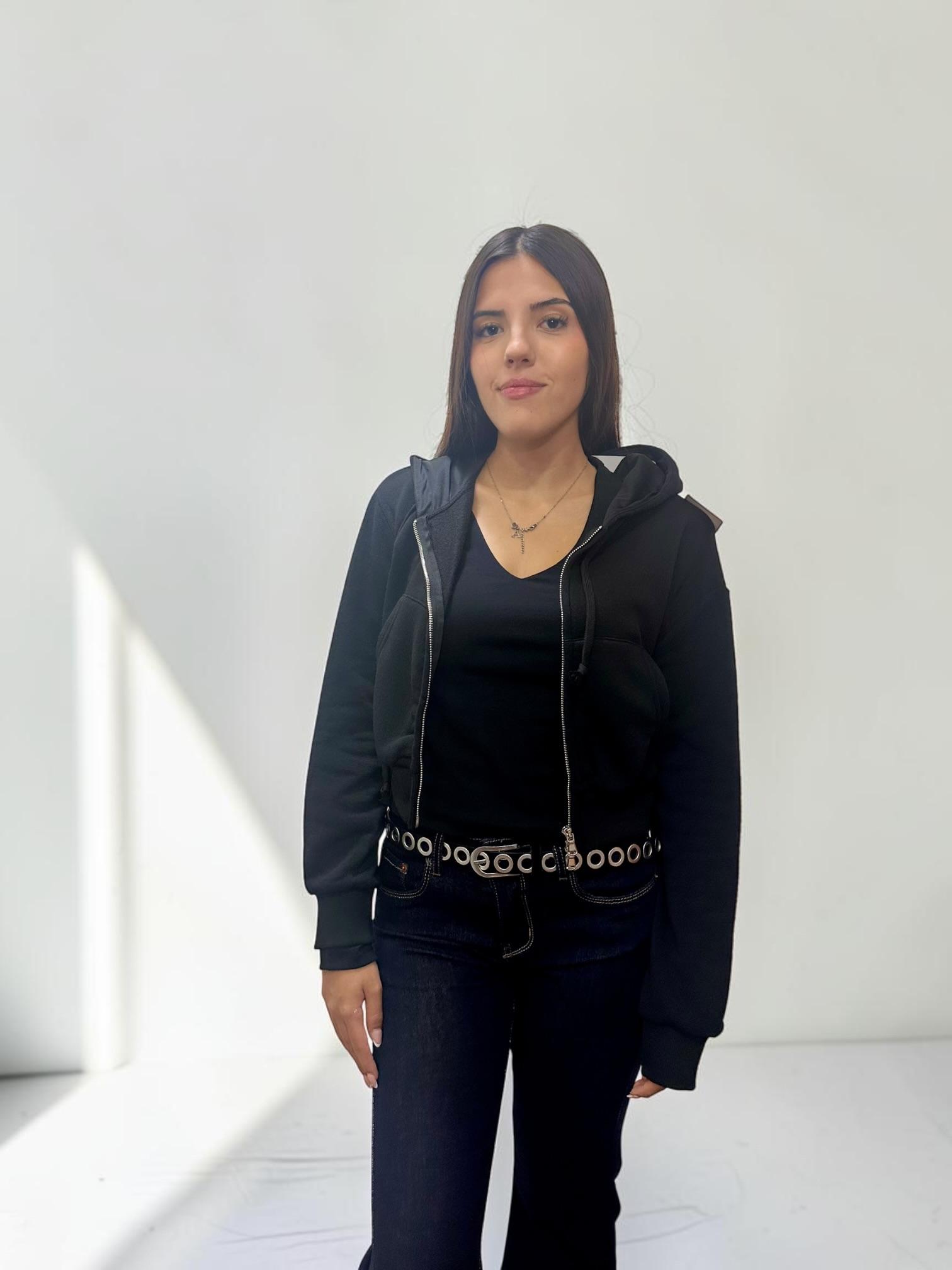 Chaqueta básica cremallera