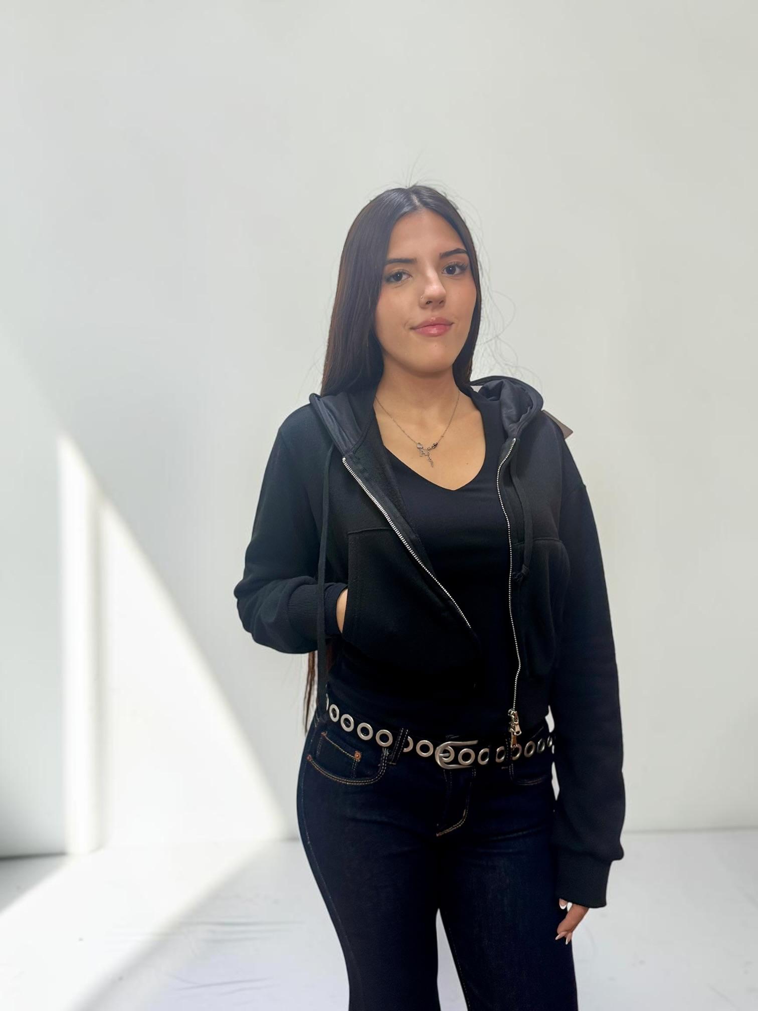 Chaqueta básica cremallera