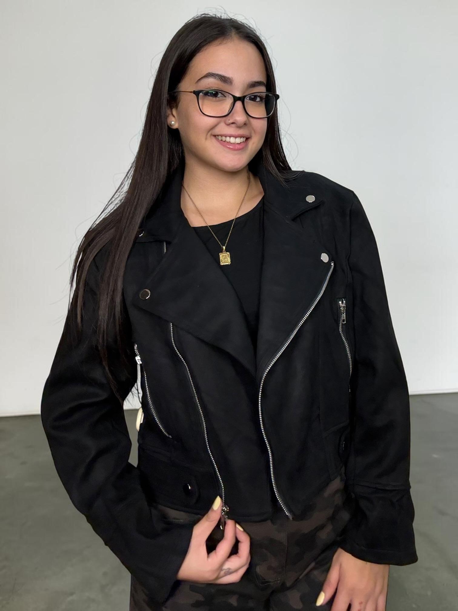 CHAQUETA CORTA CRUZADA ZEERK