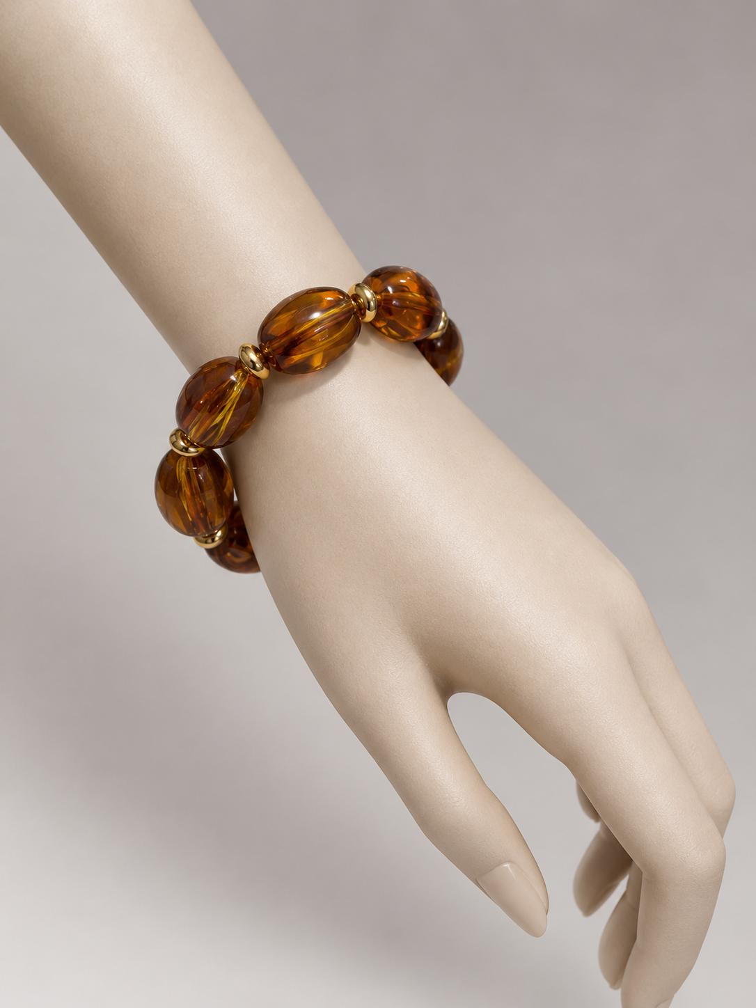 PULSERA DE PIEDRA DE COLOR 02