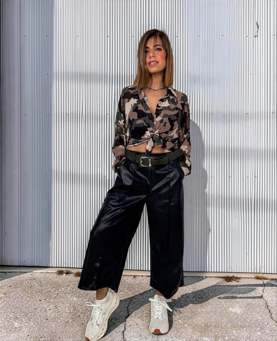 CAMISA ESTAMPADO CAMUFLAJE